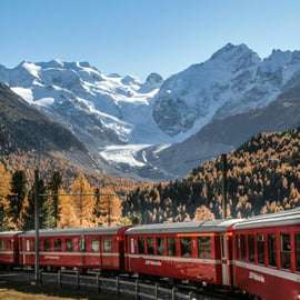 From Milan: Swiss Alps Day Trip – Bernina Train & St. Moritz