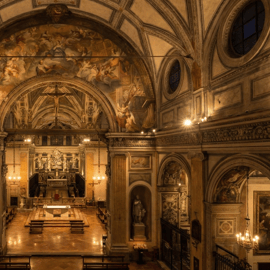 Concerto d'organo a Milano in una chiesa del Cinquecento