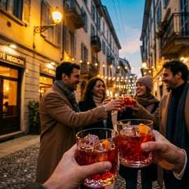 Milan : Visite guidée des bars avec boisson de bienvenue