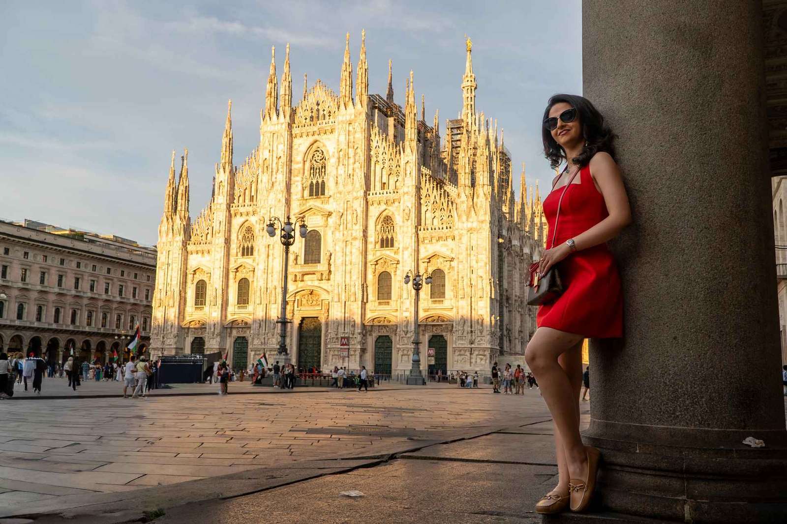 Mailand: Domplatz und Galerie Privates Foto-Shooting