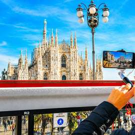 Milan Duomo Rooftop Guided Tour with Lift Access