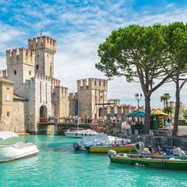 Z Milána Verona, Sirmione a Lago di Garda s plavbou lodí