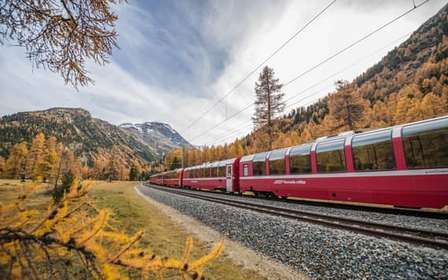 Bernina Express Tagestour ab Mailand mit St. Moritz