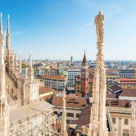 Visite privée de la cathédrale de Milan avec toits