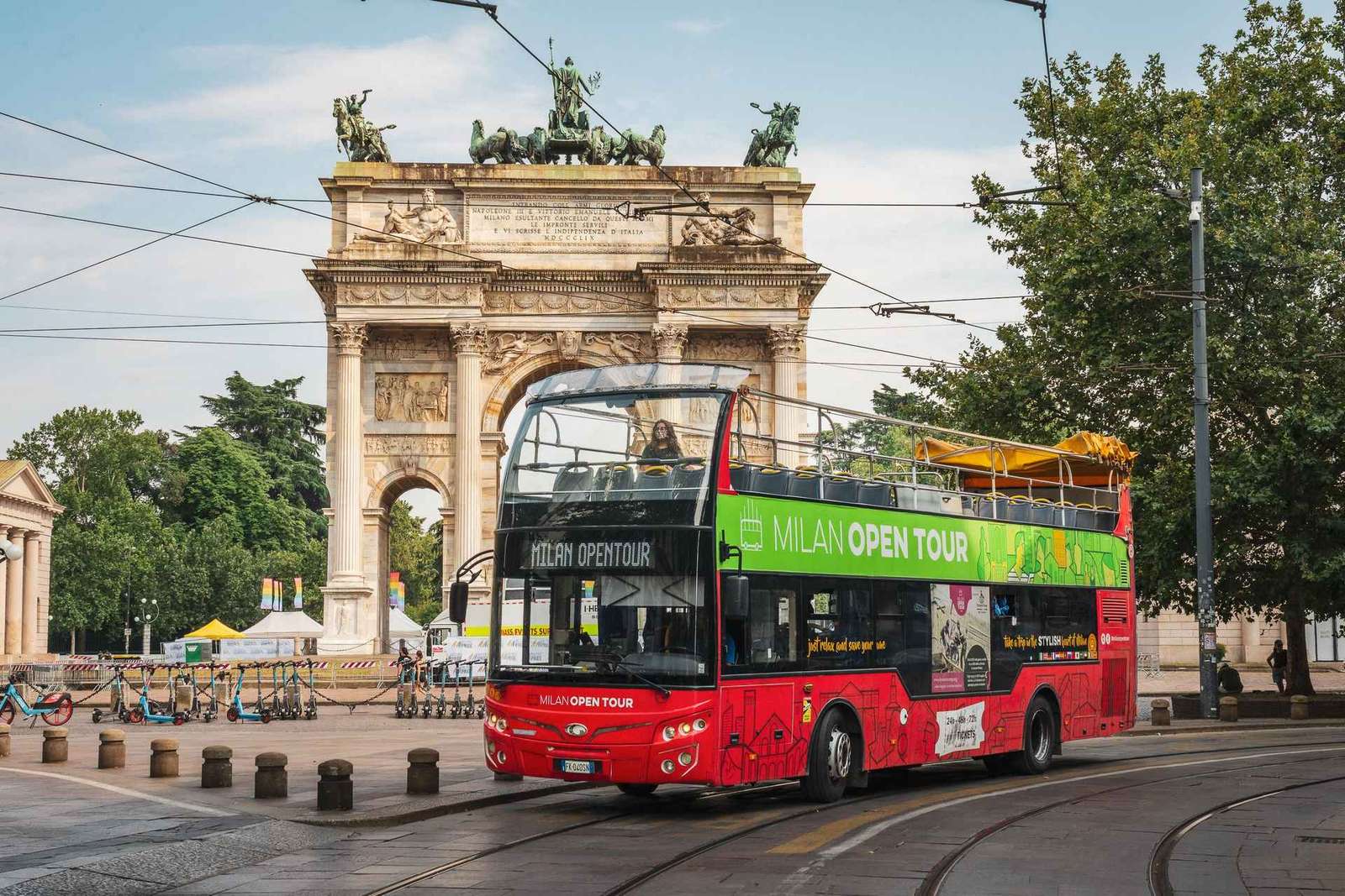 Milan : Billet de bus à arrêts multiples pour 24, 48 ou 72 heures