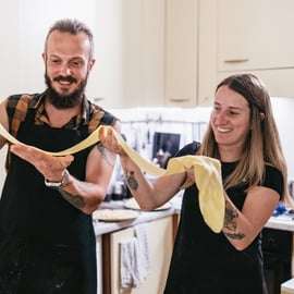 Milan : Cours de cuisine classique italienne avec repas