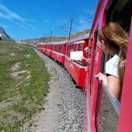 Vanuit Milaan: Dagtrip Comomeer en Bernina trein