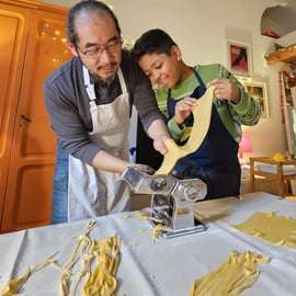 Authentic Italian Cooking Class in a typical Milanese house