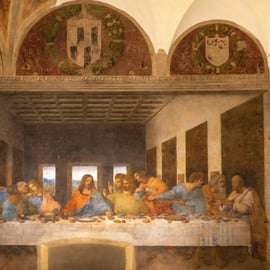 The Last Supper English Guided Tour Ticket and Guidebook