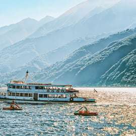 Z Milána: Malá skupinka, Como, Bellagio, Varenna, plavba lodí