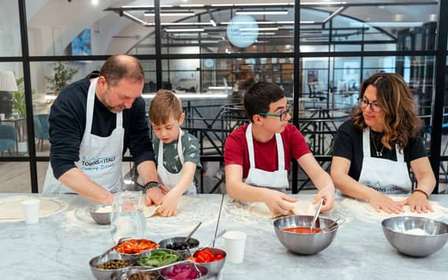 Mailand: Pizza- und Gelatine-Backkurs mit Abendessen und Wein