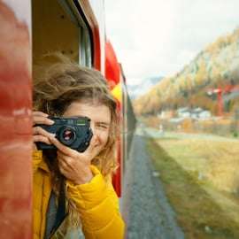 From Milan: St Moritz & Alps Day Trip with Bernina Red Train