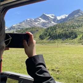 Saint-Moritz en train de la Bernina depuis Milan