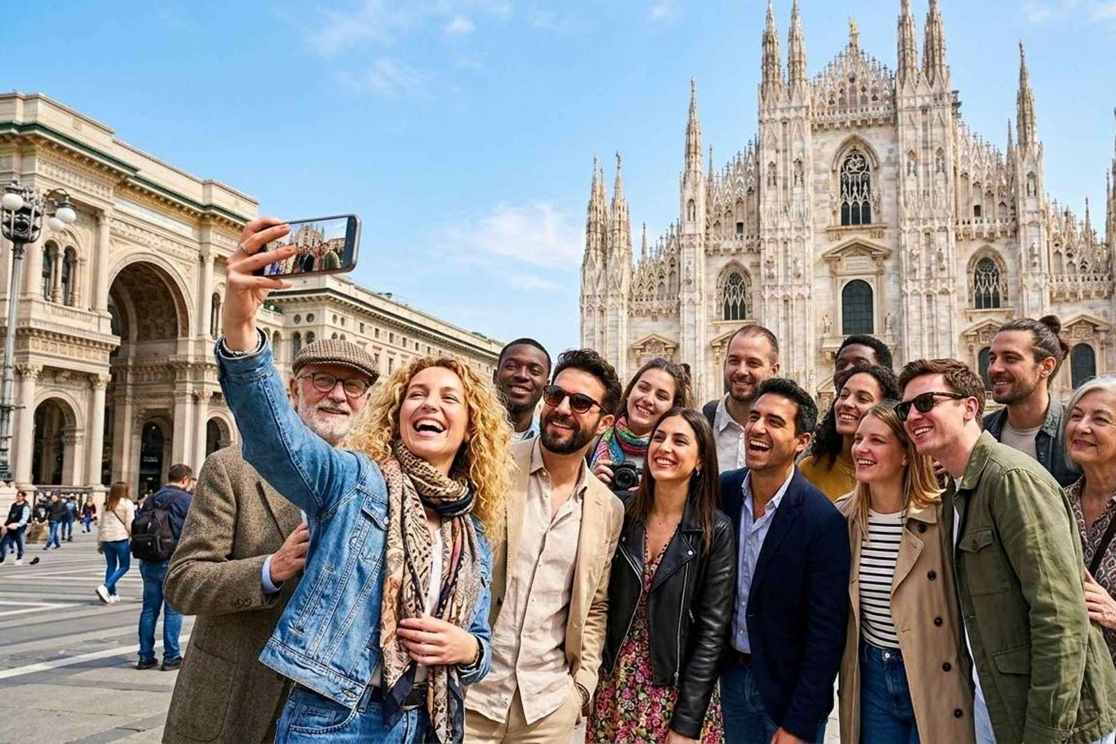 Visite à pied de Milan de 2 heures avec petit-déjeuner