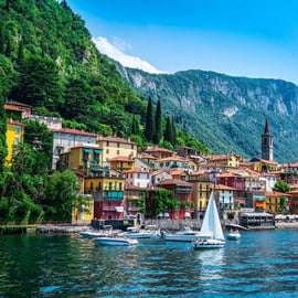 Milán: Lago Como, Bellagio y Varenna con Excursión Privada en Barco