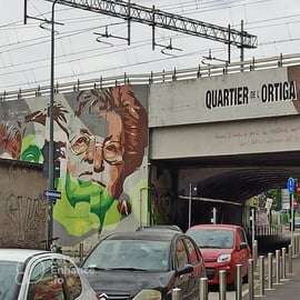 Wycieczka street art w Ortice: murale projektu Or.Me.
