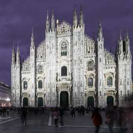 Visite à pied de 2 heures de Milan la nuit