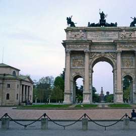 Golfbilstur i Milano med privat guide