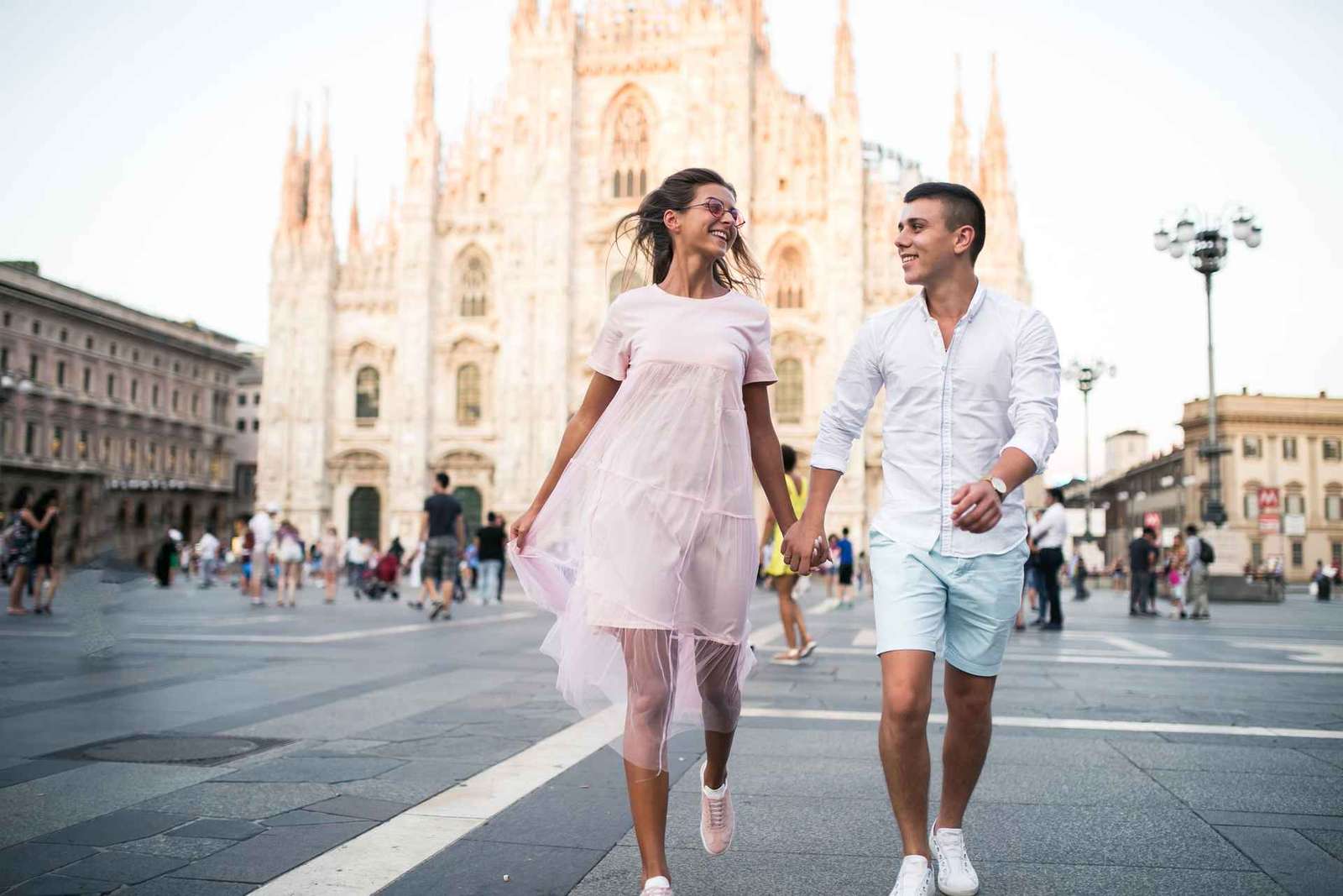 Milan : Photoshoot à la cathédrale