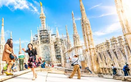 Mailänder Dom Führung mit Dachterrasse und Aufzug