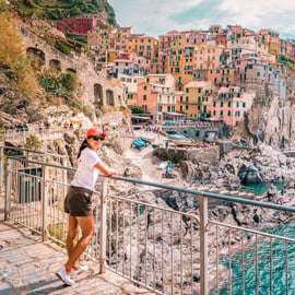Escursione alle Cinque Terre da Milano con barca e treno
