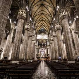 Visite de la cathédrale de Milan