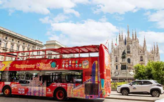 Milan : billet de bus à arrêts multiples de 24, 48 ou 72 heures