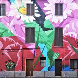 Wycieczka street art w Ortice: murale projektu Or.Me.