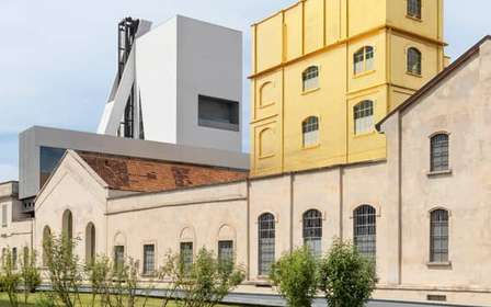 Fondazione Prada Mailand Eintrittskarte: Campus, Bar Luce
