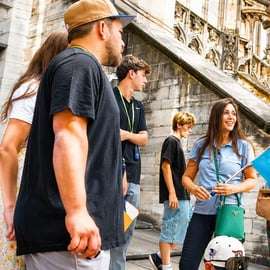 Milan Duomo Rooftop Guided Tour with Lift Access