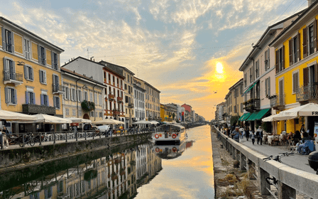 Mailands Navigli: Bootsfahrt auf dem Kanal mit optionalem Aperitif