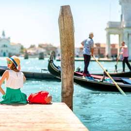 Från Milano: Venedig och Verona heldagstur med tåg
