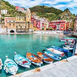 Escursione alle Cinque Terre da Milano con barca e treno