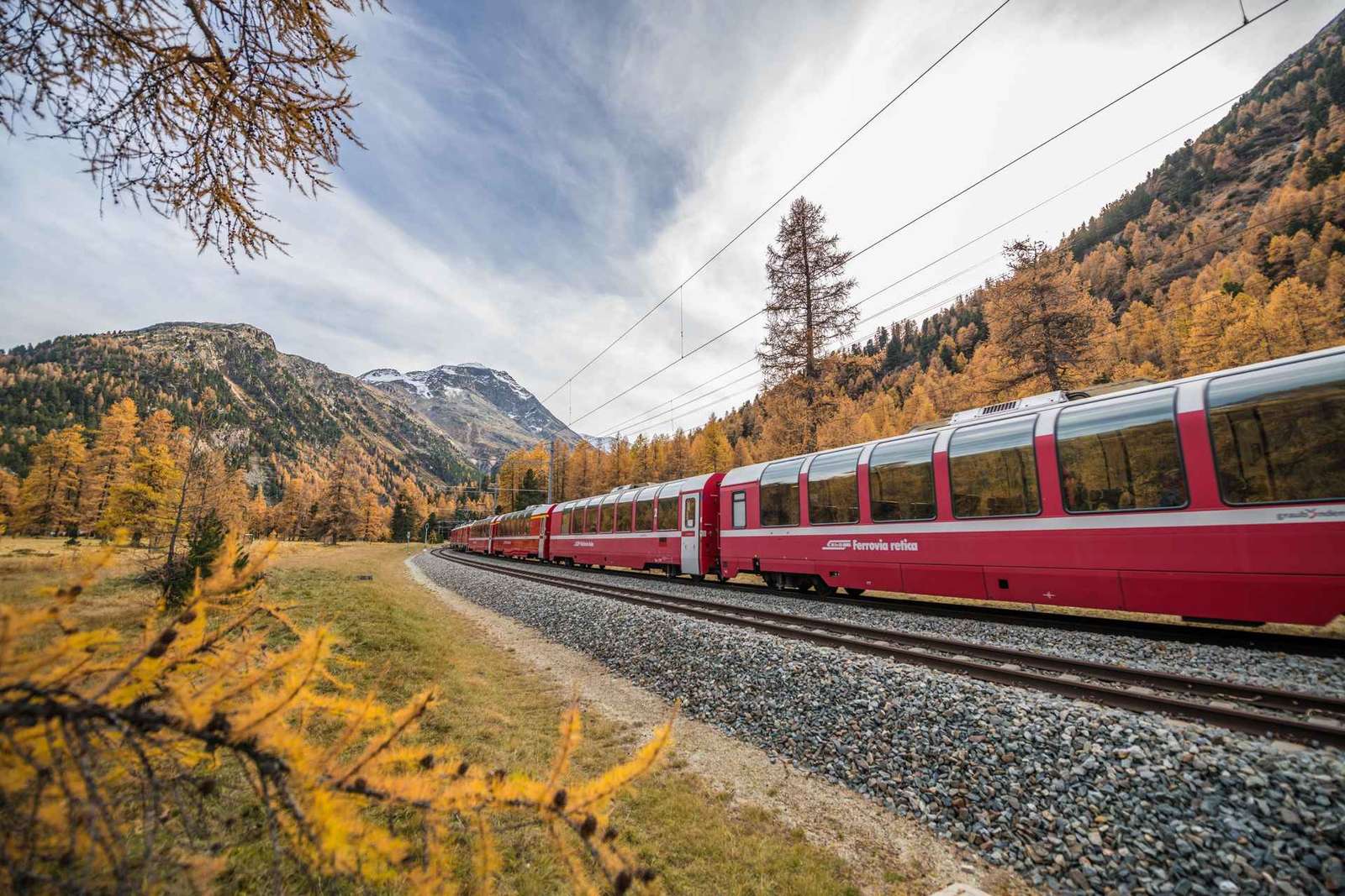 Bernina Express panorámico desde Milán y tiempo en St. Moritz
