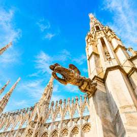 Milan Duomo Rooftop Guided Tour with Lift Access
