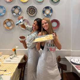 Corso di cucina a Milano con pasta fresca e tiramisù