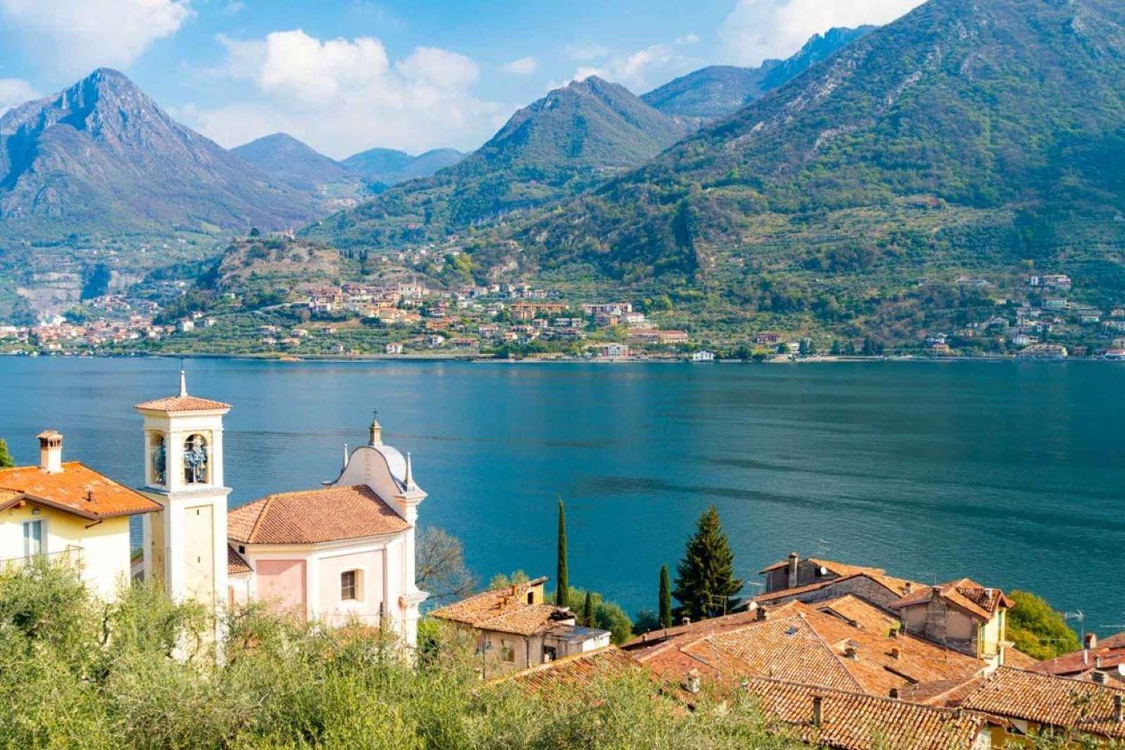Excursion lac d'Iseo et Franciacorta depuis Milan, dégustation