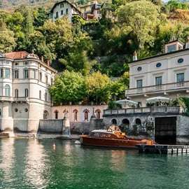 Comer See & Schweiz: 2 Länder an einem Tag mit Bootstour