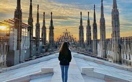 Duomo Milaan express tour met dak en museum