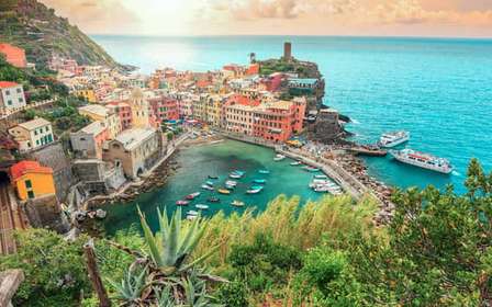 Cinque Terre Tagestour ab Mailand mit Boot, Zug und Guide