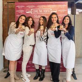 Rome & Milan: Cooking class & wine pairing at Come Na Vorta