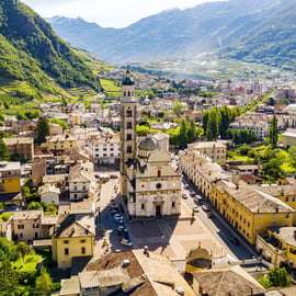 From Milan: St Moritz & Alps Day Trip with Bernina Red Train