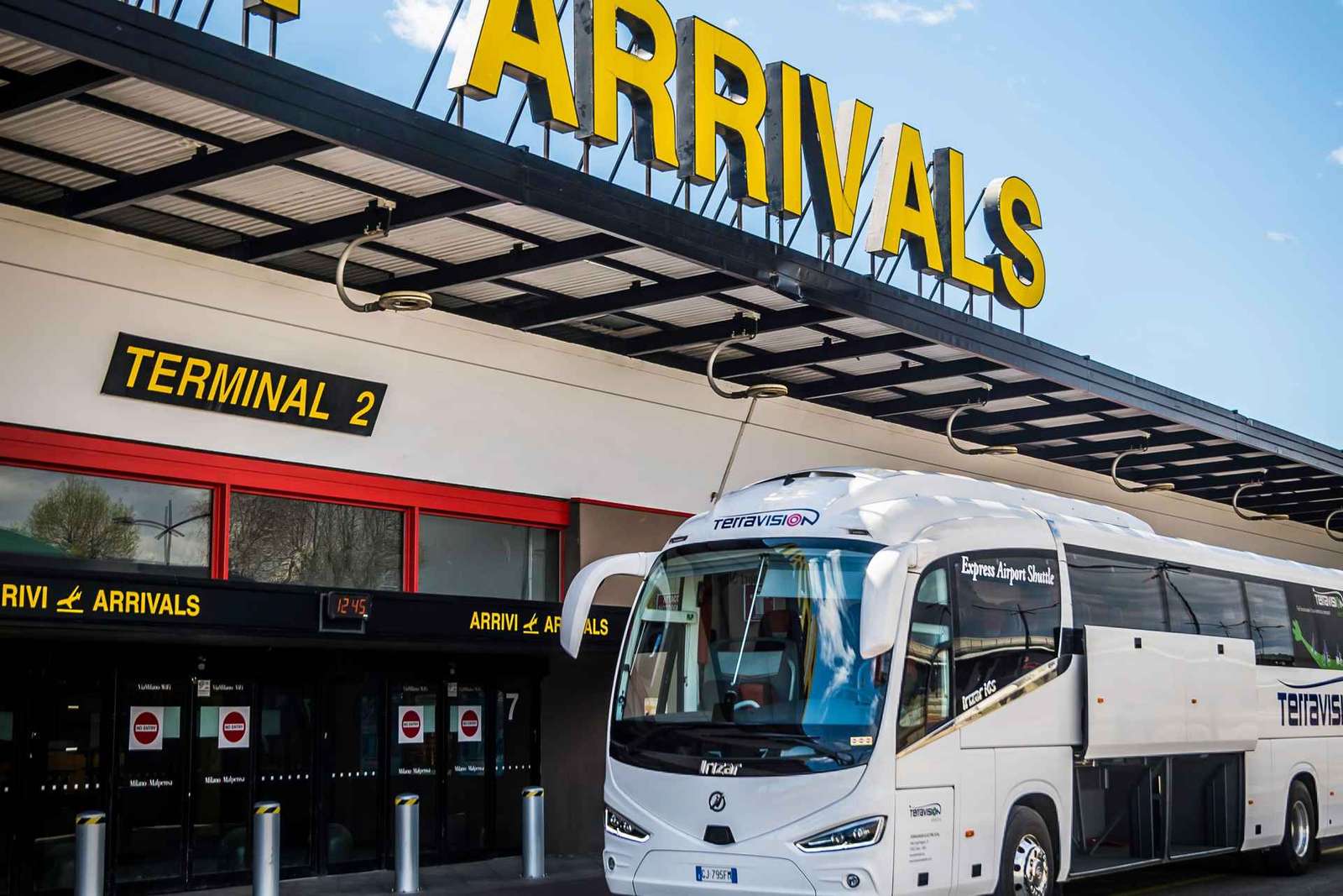 Malpensa naar Milaan Centrale: directe bustransfer T1 en T2