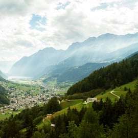 Från Milano: Bernina och St Moritz dagstur med sceniskt tåg