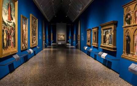 Milaan: ervaring in de Pinacoteca di Brera kunstgalerie