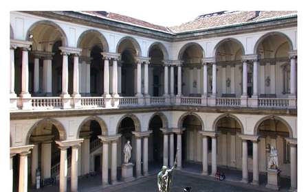 Mailand: Eintrittskarte für die Galerie Brera