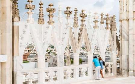 Dom van Milaan: Duomo Terrassen Ticket (Geen toegang tot de kerk)