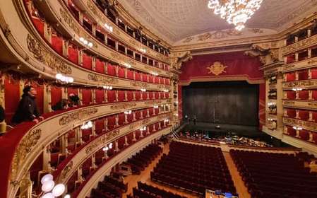 Mediolan: Zwiedzanie teatru i muzeum La Scala z biletami wstępu