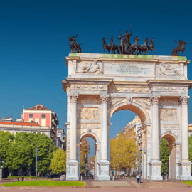 Visite à pied de Milan de 2 heures avec petit-déjeuner
